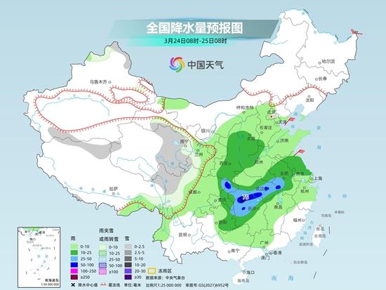 中东部地区将迎明显降温 江汉等地将成降雨中心 全国天气一览