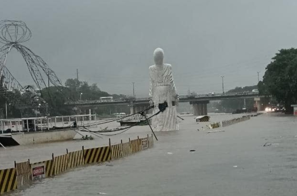 马利仅那河水暴涨发出二级警报 建议居民撤离