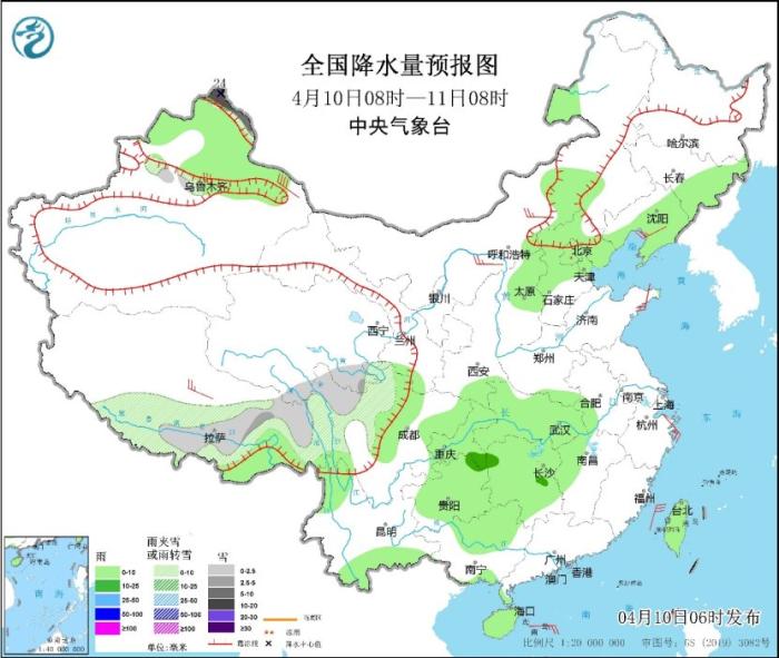 南方地区降水和强对流天气即将返场 北方地区气温将有波动