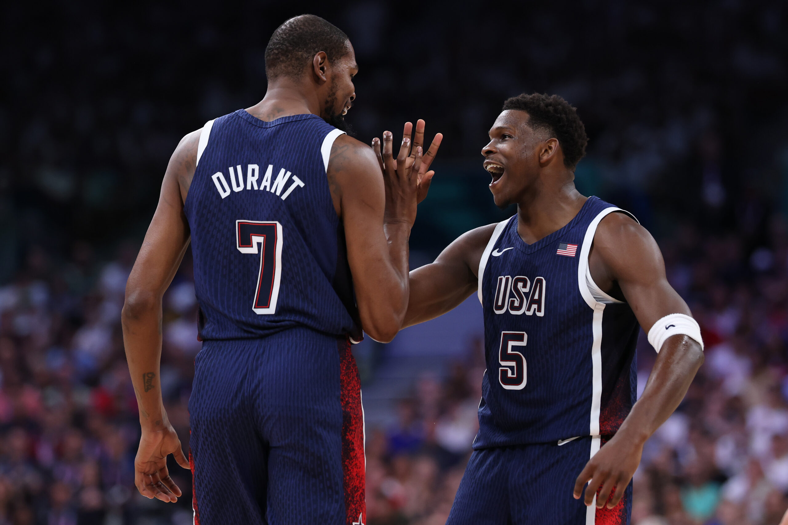 Durant, James Lift USA Basketball Past Serbia In Olympic Opener