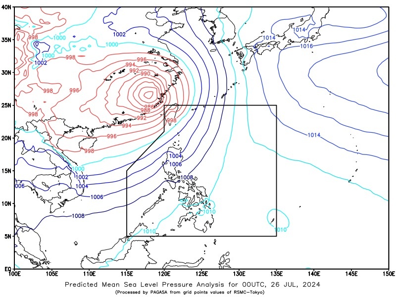 菲律宾多地仍可能出现零星阵雨 新低压区出现